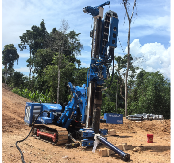 Anman AM-17 construction site in Malaysia
