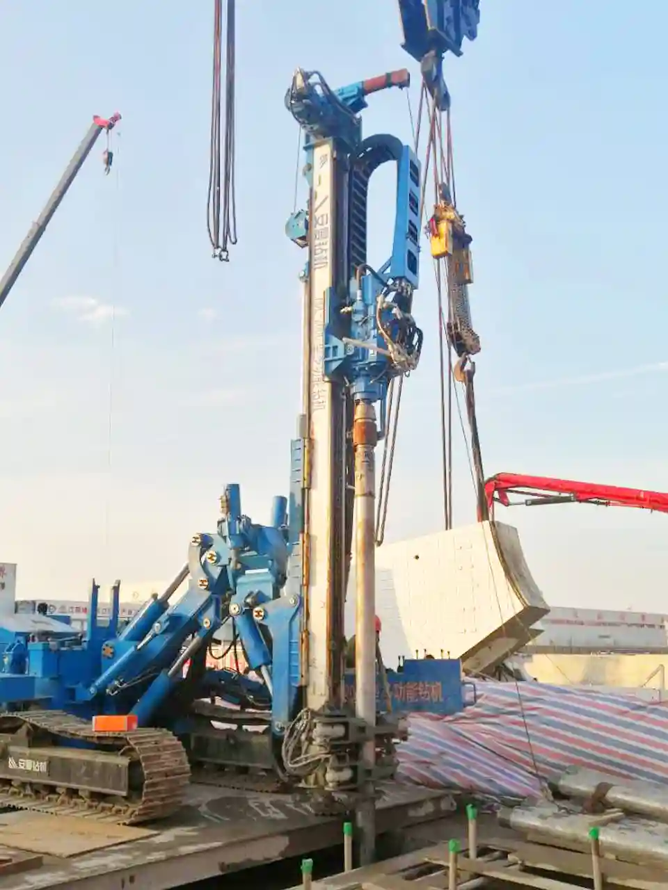 2022 Jiangsu Jingjiang HDL-200C Grouting Pilot Hole Drilling Project – Jiangyin-Jingjiang Yangtze River Tunnel – Sun Chong Photos2.webp