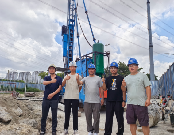 Từ xưởng đến công trường | Anman Drill hỗ trợ khách hàng Nội Mông làm chủ công nghệ thi công jet grouting